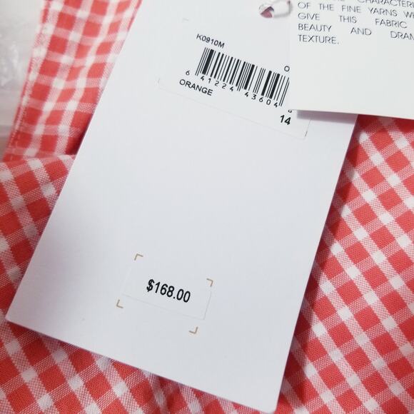 Gal meets Glam Gingham Ruffle Logan Jumpsuit Wide Leg Square neckline - Picture 11 of 15